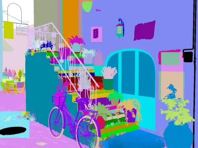 Old House 3D model get