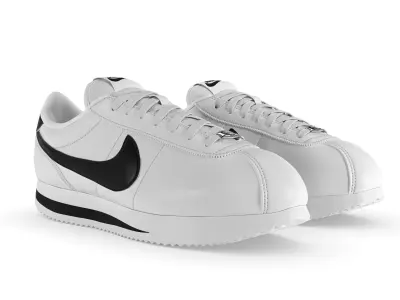Nike Cortez Basic PBR Low-poly 3D model