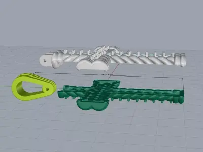 cross 3D print model 16