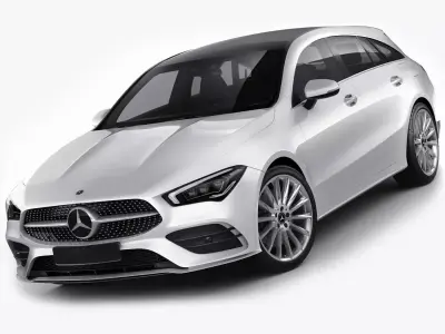 Mercedes CLA Shooting Break 2020 3D model