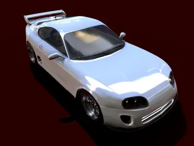Ultra-automobiles sports car 3D model
