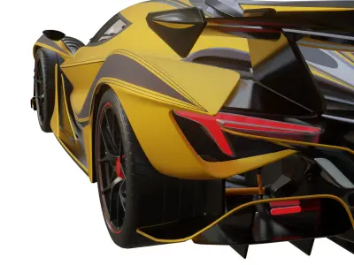 Apollo Intensa Emozione Low-poly 3D model by sinan-alzayde