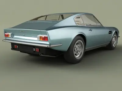 Aston Martin V8 Vantage 3D model