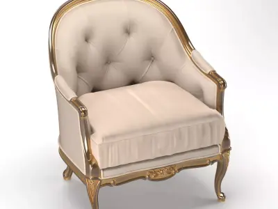Claude armchair Mantellassi 3D model