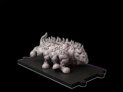 TomOLeg TUSSLE FOR VICTORY 3D print model