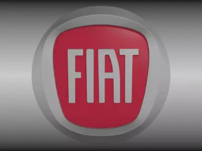 Fiat logo 3D model