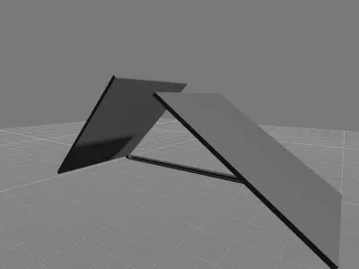 Tri Part Laptop Enhancement Kit  Privacy Cover  Accessories 3D 3D print model