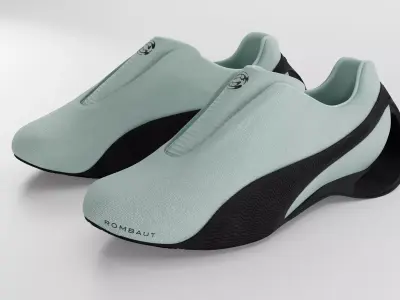 Puma Rombaut Levitation sneaker Low-poly 3D model