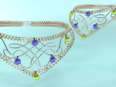 accessory for neck 3D model