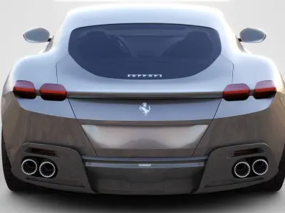 Ferrari Roma 2020 3D model