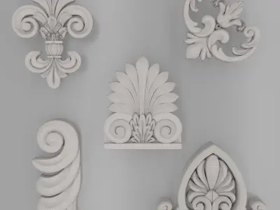 Trim Ornament 73 3D model