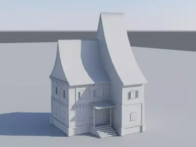 Exterior design  Free 3D model