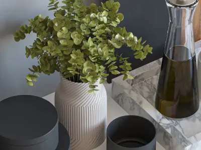 kitchen accessories018 3D model