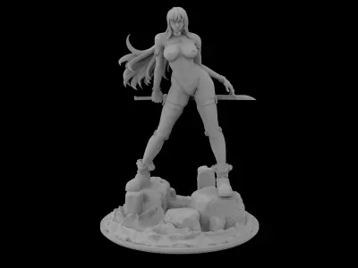 Shadaloo Reika  3d model file for 3d printer 3D print model