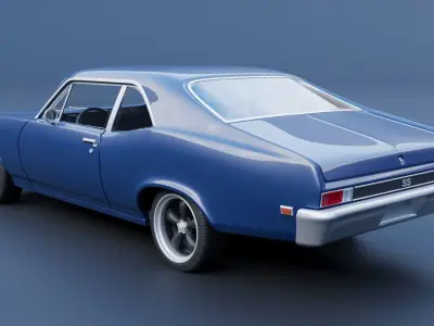 Chevrolet Nova SS 1969  3D print model