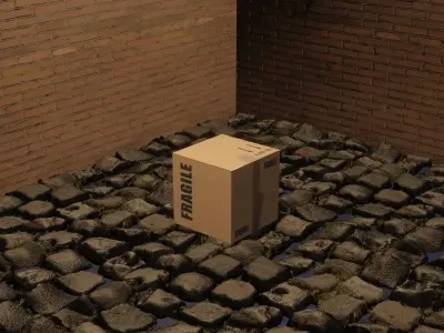 blender  Low-poly 3D model