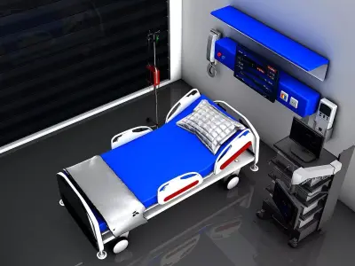 INTENSIVE CARE UNIT 3D model