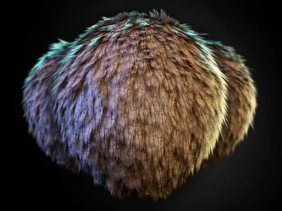 70 Fur Alphas Realistic - High Quality 2K Texture