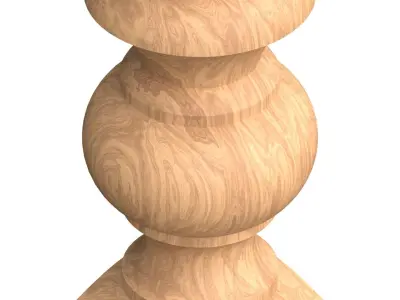 Stair baluster 01 3D print model