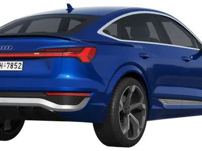 Audi SQ8 Sportback e-tron 3D model