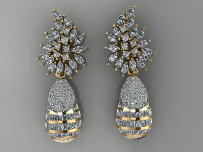FASION EARING  3D model