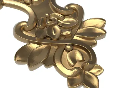  decorative pattern ready for 3D printing 3D model 123