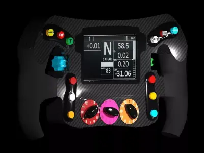 Mclaren F1 Steering Wheel 3D print model