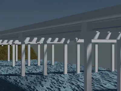 Bridge demo 3D model
