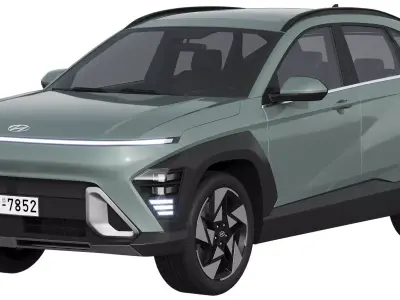Hyundai Kona 2024 3D model