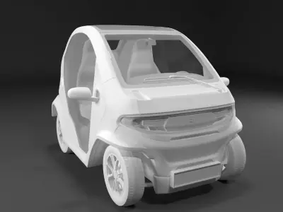 luxury car 3d model vol04 3D model purchase