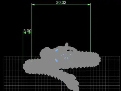 Dragon Bracelet 3D print model