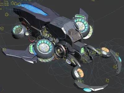 City State - Construction Body 03 3D model