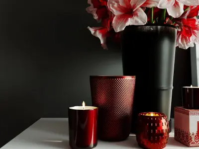 Decorative set 05 3D model