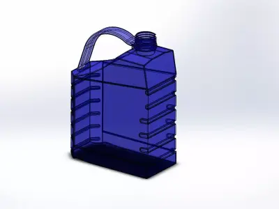 bottle 5 lit 3D print model