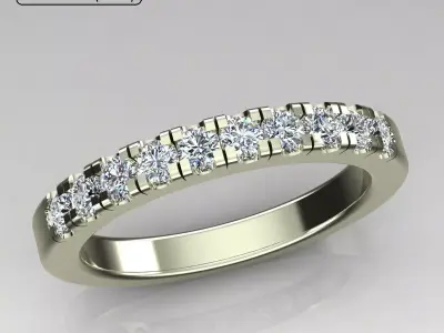 Band Ring 3D print model