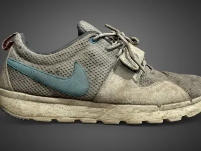 Nike SB Low-poly 3D model