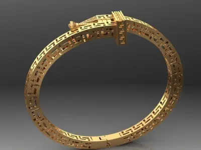 fusion  bracelet  3D print model