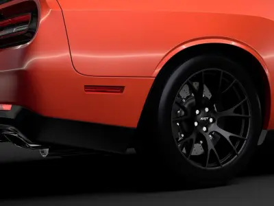 Dodge Challenger SRT Hellcat Go Mangoo 2017 3D model