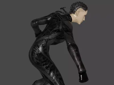 The Engineer Low-poly 3D model