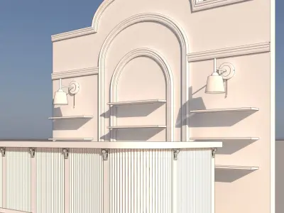 Cocktail Bar 3D model