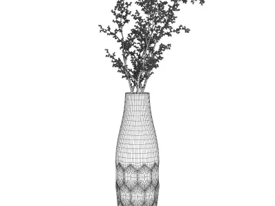 Berries Hive Vases 3D model
