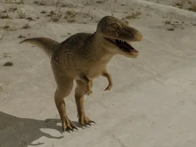 T-rex 3D t - rex Low-poly 3D model