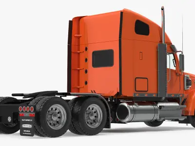 2020 Freightliner 122SD Truck 3D model