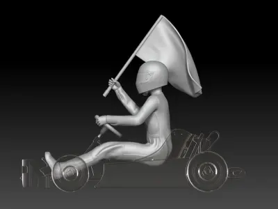 go kart kid 2 3D print model