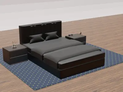 BEDROOM FULL 3D model