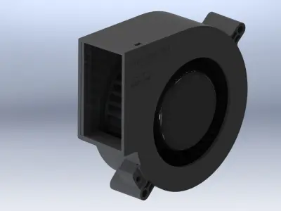 Centrifugal Fan 3D print model