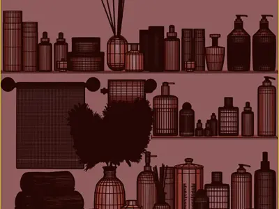 Bathroom Accessories 07 3D model