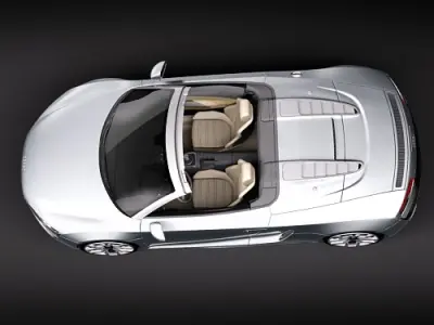 Audi R8 Spyder 2010 3D model