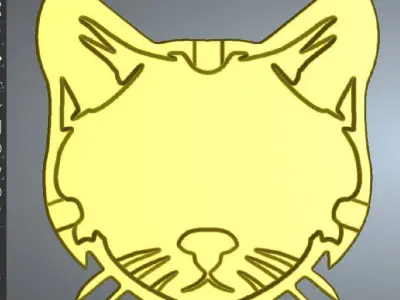 CAT ASHTRAY Free 3D print model