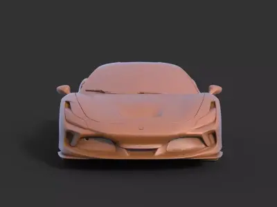 Ferrari F8 Tributo 3D print model